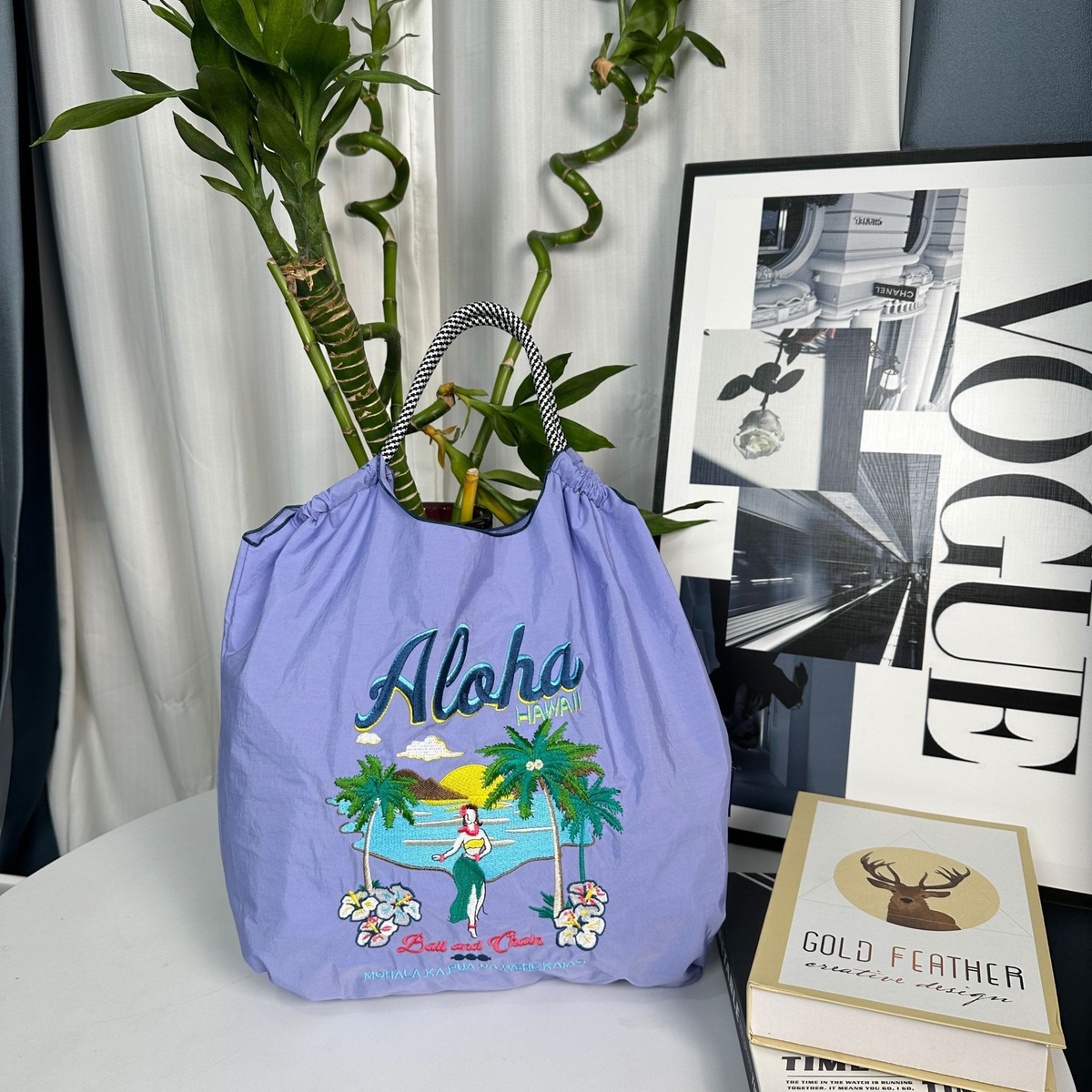 Ball&Chain 系列包款｜HT-113-2 紫色夏威夷-新款 中號