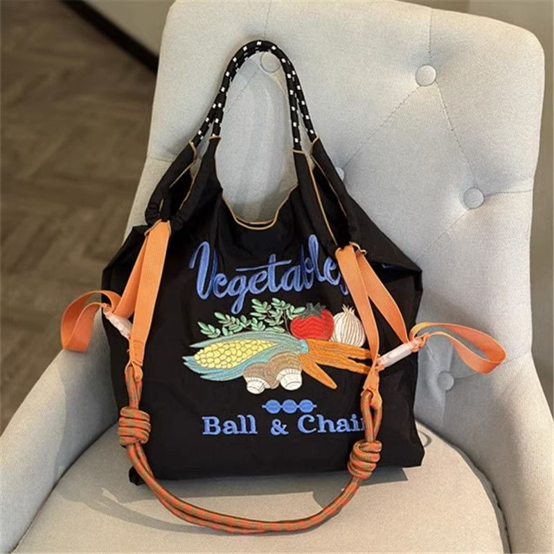 Ball&Chain 系列包款｜HT-113 黑色蔬菜 中號