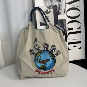 Ball&Chain 系列包款｜HT-113 淺灰色史努比太空人 中號