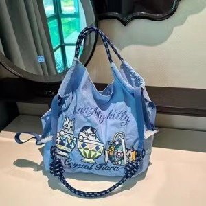 Ball&Chain 系列包款｜HT-166 藍色茶杯貓 中號