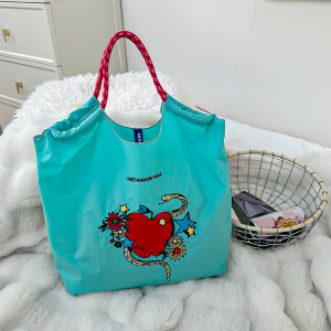 Ball&Chain 系列包款｜HT-221 湖藍色蛇年限定圖騰 中號