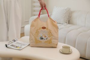 Ball&Chain 系列包款｜HT-221 米色貴族貓 中號