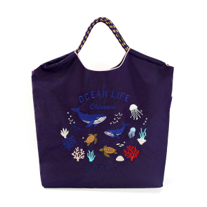 Ball&Chain 系列包款｜HT-293 HT-293藏青色海洋世界 中號