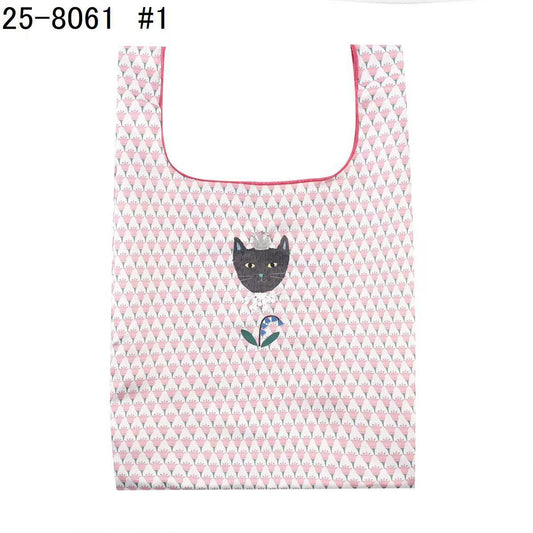 日本蜜豆公主新款手提包手提包馬甲包布藝刺繡糖果色購物通勤243｜蜜豆公主粉8061-1