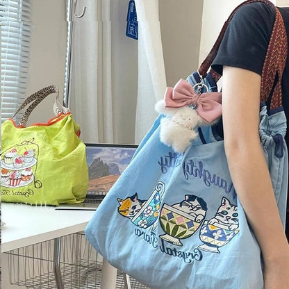 藍色茶杯貓均碼