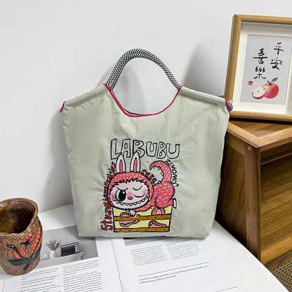 HT-237淺灰色草莓蛋糕拉布布