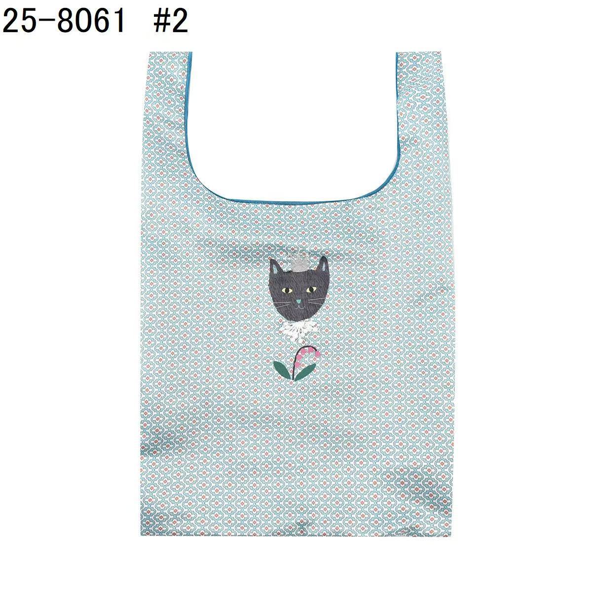 日本蜜豆公主新款手提包手提包馬甲包布藝刺繡糖果色購物通勤243｜蜜豆公主藍8061-2